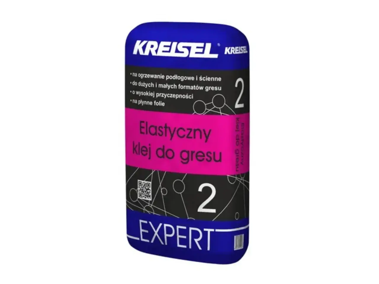 Klej KREISEL EXPERT 2, elastyczny, do płytek na ogrzewanie podłogowe i ścienne, do gresu.